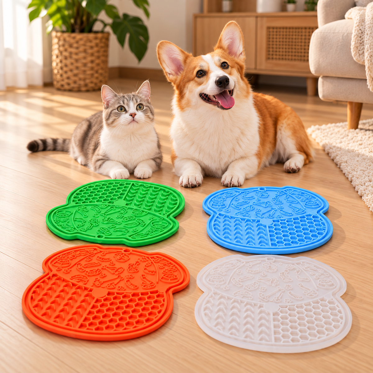 Kraftpaw lick mat for cats and dogs