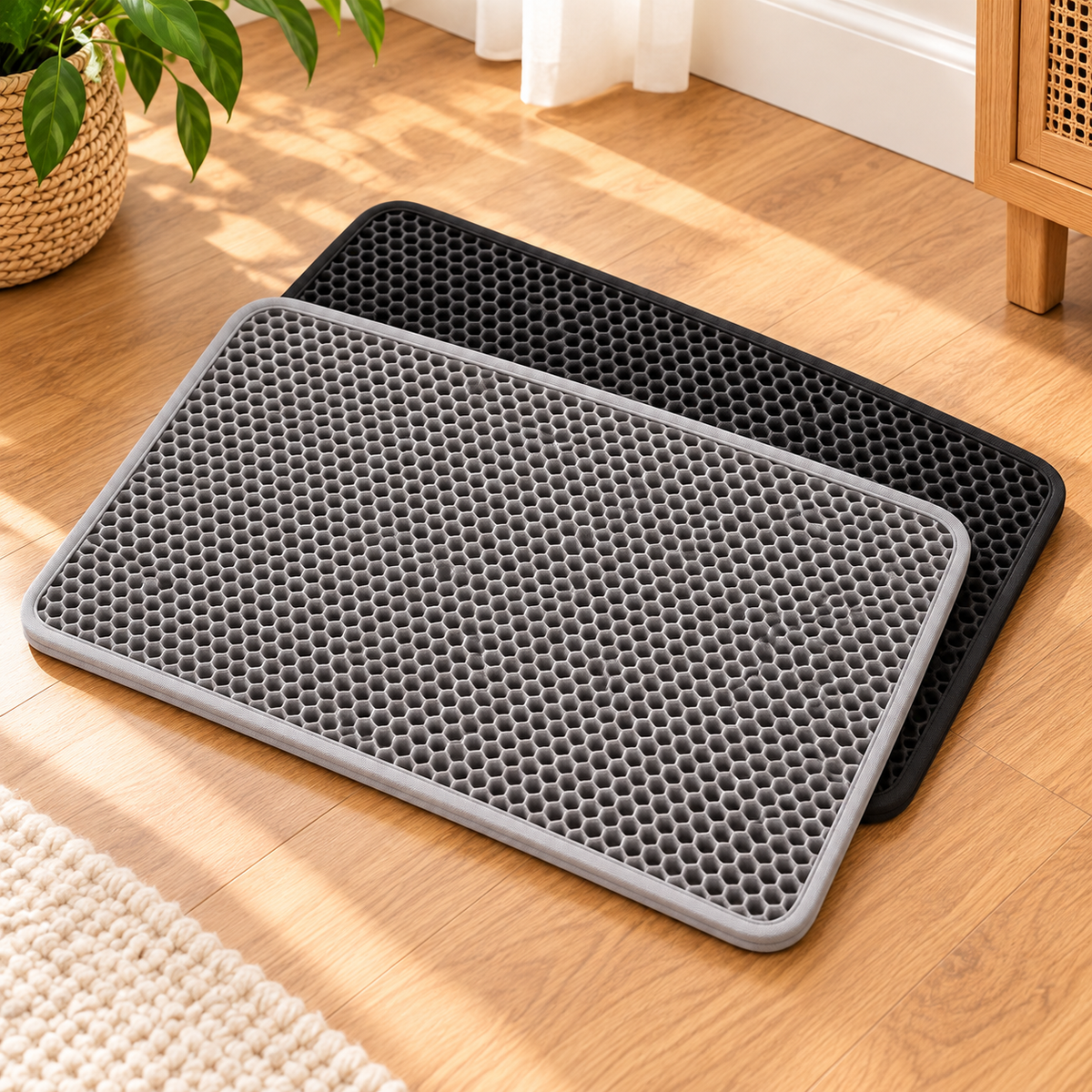 Kraftpaw double-layer cat litter mat